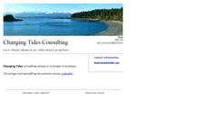 Desktop Screenshot of changingtide.com